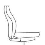 Upholstered back