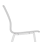 Plain seat shell
